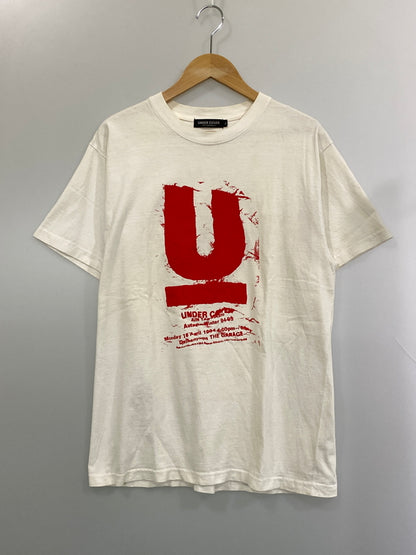 【現状渡し品】【メンズ】 UNDER COVER アンダーカバー 94's S/S TEE 94年 フライヤーロゴ ショートスリーブ Tシャツ 半袖Tシャツ トップス 140-260731-yn-40-min サイズ：L カラー：ホワイト 万代Net店