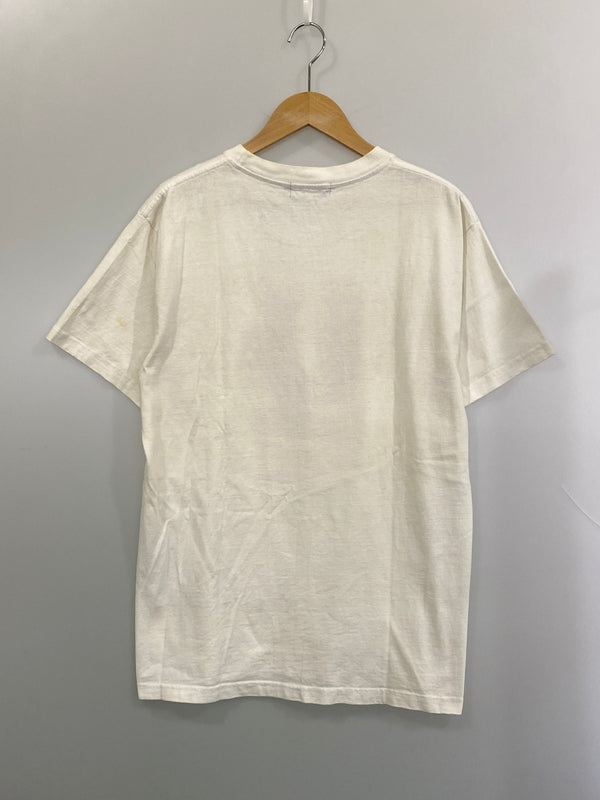 【現状渡し品】【メンズ】 UNDER COVER アンダーカバー 94's S/S TEE 94年 フライヤーロゴ ショートスリーブ Tシャツ 半袖Tシャツ トップス 140-260731-yn-40-min サイズ：L カラー：ホワイト 万代Net店