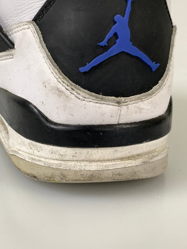 【現状渡し品】【メンズ】 NIKE ナイキ AIR JORDAN 4 RETRO MOTORSPORTS 308497-117 エア ジョーダン 4 レトロ モータースポーツ スニーカー 靴 160-260804-yn-26-min サイズ：30.0cm US12 カラー：WHITE/GAME ROYAL-BLACK 万代Net店