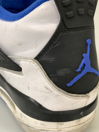 【現状渡し品】【メンズ】 NIKE ナイキ AIR JORDAN 4 RETRO MOTORSPORTS 308497-117 エア ジョーダン 4 レトロ モータースポーツ スニーカー 靴 160-260804-yn-26-min サイズ：30.0cm US12 カラー：WHITE/GAME ROYAL-BLACK 万代Net店