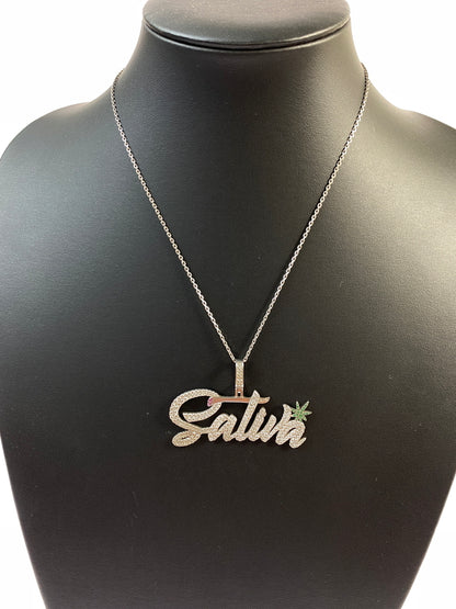 【中古品】【メンズ】 AVALANCHE アヴァランチ SV925 SATIVA TOP ペンダントトップ アクセサリー 192-260806-yn-14-min カラー：シルバー 万代Net店