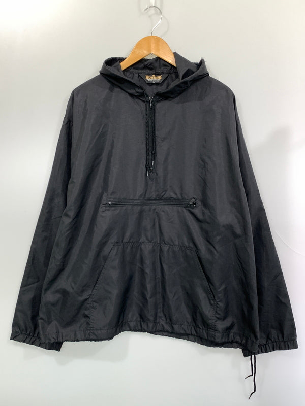 【中古品】【メンズ】 AUBURN オーバーン NYLON ANORAK PARKA ナイロン アノラック パーカー プルオーバー 146-260804-hu-37-min サイズ：XL カラー：ブラック 万代Net店