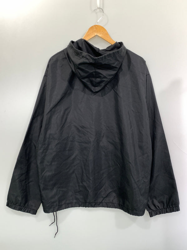 【中古品】【メンズ】 AUBURN オーバーン NYLON ANORAK PARKA ナイロン アノラック パーカー プルオーバー 146-260804-hu-37-min サイズ：XL カラー：ブラック 万代Net店