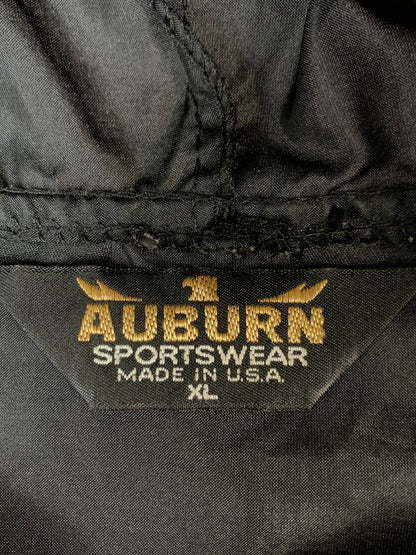 【中古品】【メンズ】 AUBURN オーバーン NYLON ANORAK PARKA ナイロン アノラック パーカー プルオーバー 146-260804-hu-37-min サイズ：XL カラー：ブラック 万代Net店