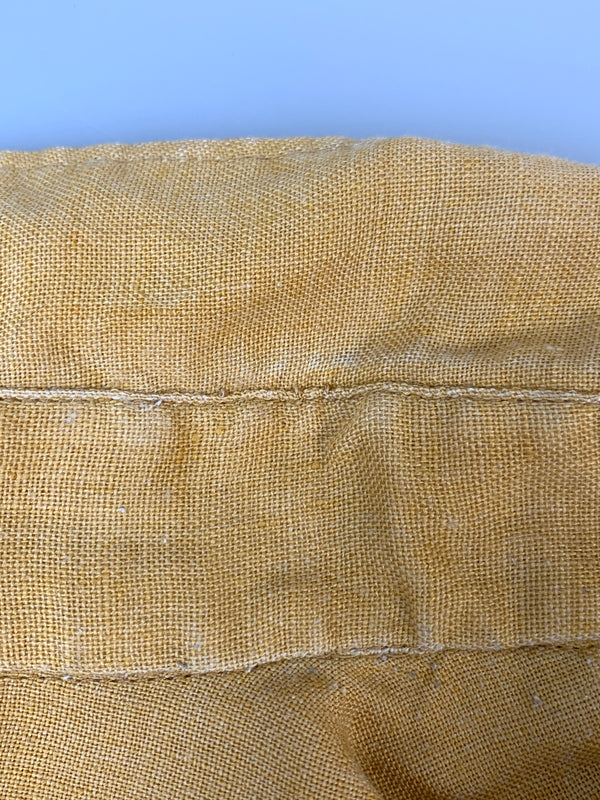 【中古品】【メンズ】 TOWN CRAFT タウンクラフト 60-70S L S SHIRT 60年代 70年代 ロングスリーブ シャツ 長袖 146-260804-hu-35-min サイズ：L 16-16 1/2 カラー：イエロー系 万代Net店