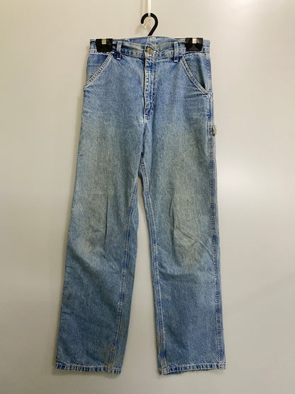 【現状渡し品】【メンズ】 CARHARTT カーハート 90's DENIM PAINTER PANTS 90年代 デニムペインターパンツ ボトムス 157-260804-yn-03-min サイズ：30×32 カラー：ライトインディゴ 万代Net店