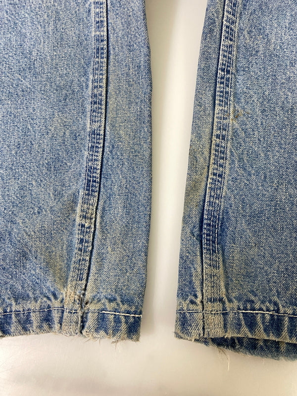 【現状渡し品】【メンズ】 CARHARTT カーハート 90's DENIM PAINTER PANTS 90年代 デニムペインターパンツ ボトムス 157-260804-yn-03-min サイズ：30×32 カラー：ライトインディゴ 万代Net店