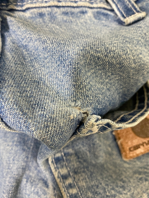 【現状渡し品】【メンズ】 CARHARTT カーハート 90's DENIM PAINTER PANTS 90年代 デニムペインターパンツ ボトムス 157-260804-yn-03-min サイズ：30×32 カラー：ライトインディゴ 万代Net店
