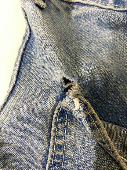 【現状渡し品】【メンズ】 CARHARTT カーハート 90's DENIM PAINTER PANTS 90年代 デニムペインターパンツ ボトムス 157-260804-yn-03-min サイズ：30×32 カラー：ライトインディゴ 万代Net店