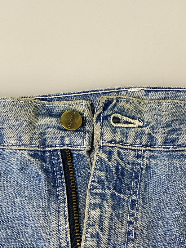 【現状渡し品】【メンズ】 CARHARTT カーハート 90's DENIM PAINTER PANTS 90年代 デニムペインターパンツ ボトムス 157-260804-yn-03-min サイズ：30×32 カラー：ライトインディゴ 万代Net店