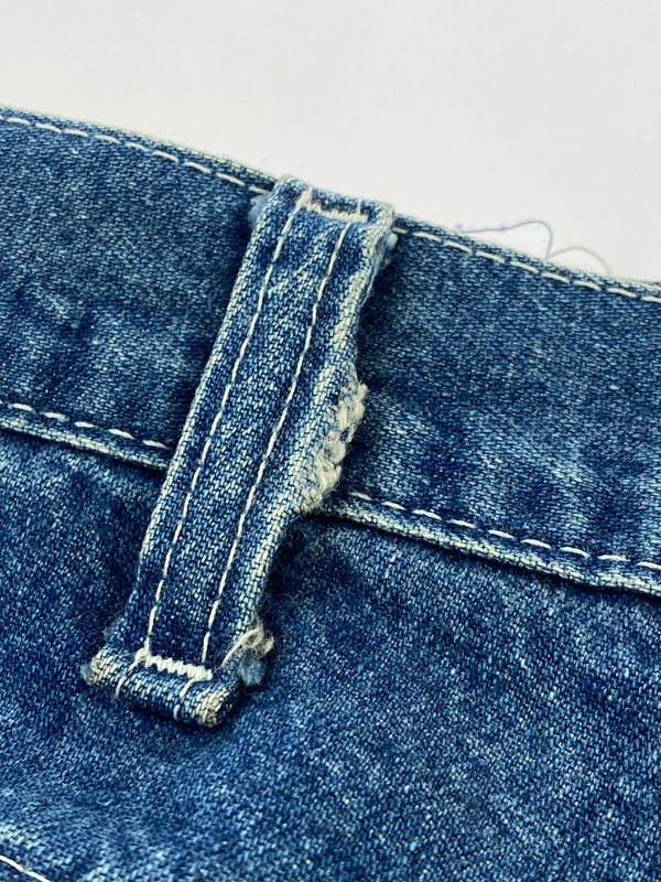 【現状渡し品】【メンズ】 DICKIES ディッキーズ 90S DENIM PAINTER PANTS デニム ペインター パンツ 157-260805-zi-19-min サイズ：31×32 万代Net店