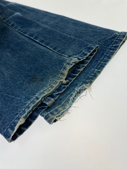 【現状渡し品】【メンズ】 DICKIES ディッキーズ 90S DENIM PAINTER PANTS デニム ペインター パンツ 157-260805-zi-19-min サイズ：31×32 万代Net店