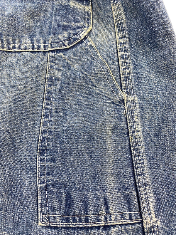 【現状渡し品】【メンズ】 DICKIES ディッキーズ 90S DENIM PAINTER PANTS デニム ペインター パンツ 157-260805-zi-19-min サイズ：31×32 万代Net店