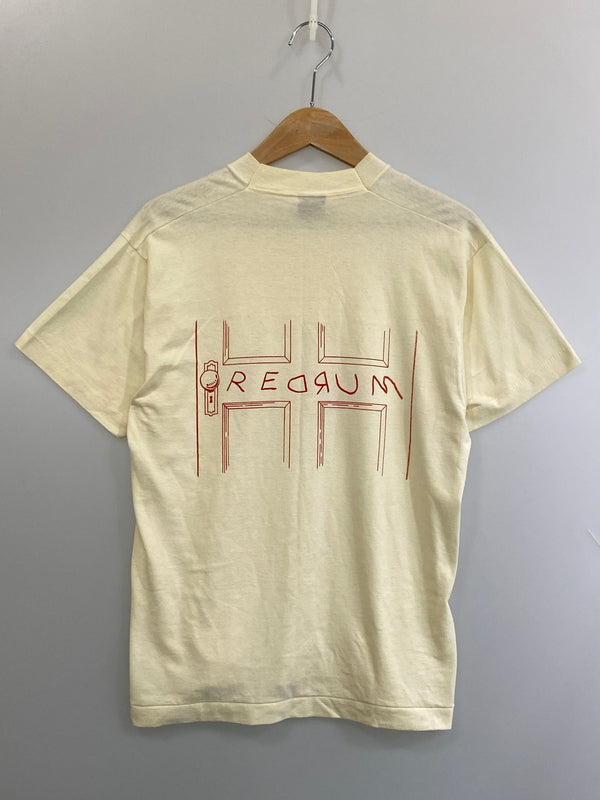 【中古品】【メンズ】 THE SHINING シャイニング 90S THE STANLEY HOTEL TEE 90年代 スタンリー ホテル ティー ヴィンテージ 半袖 Tシャツ ショートスリーブ 146-260804-hu-04-min サイズ：L カラー：クリーム色系 万代Net店