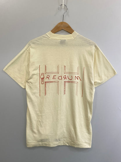 【中古品】【メンズ】 THE SHINING シャイニング 90S THE STANLEY HOTEL TEE 90年代 スタンリー ホテル ティー ヴィンテージ 半袖 Tシャツ ショートスリーブ 146-260804-hu-04-min サイズ：L カラー：クリーム色系 万代Net店