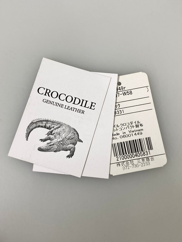 【中古美品】【メンズ/レディース】 三京商会 マットコンパクト財布 ウォレット 2つ折り財布 ミニサイズ 200-260731-em-90-min カラー：ブラック 万代Net店