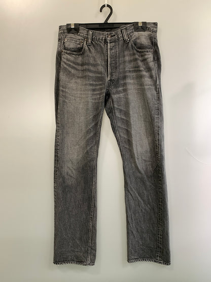 【中古品】【メンズ】 FULLCOUNT フルカウント DENIM PANTS デニムパンツ 1101BK ジーパン ボトムス 145-260804-hu-28-min サイズ：32 カラー：ブラックインディゴ 万代Net店
