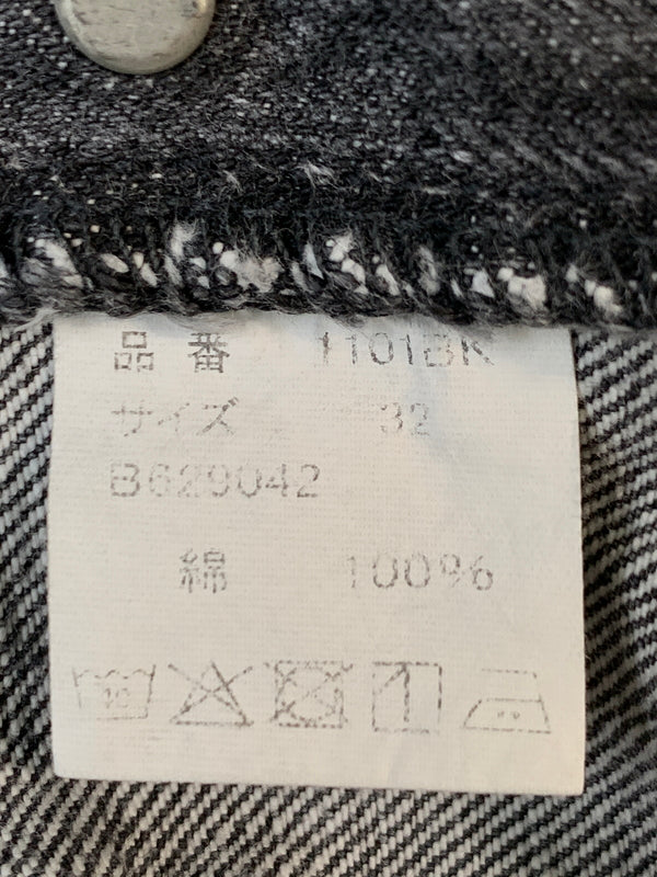 【中古品】【メンズ】 FULLCOUNT フルカウント DENIM PANTS デニムパンツ 1101BK ジーパン ボトムス 145-260804-hu-28-min サイズ：32 カラー：ブラックインディゴ 万代Net店