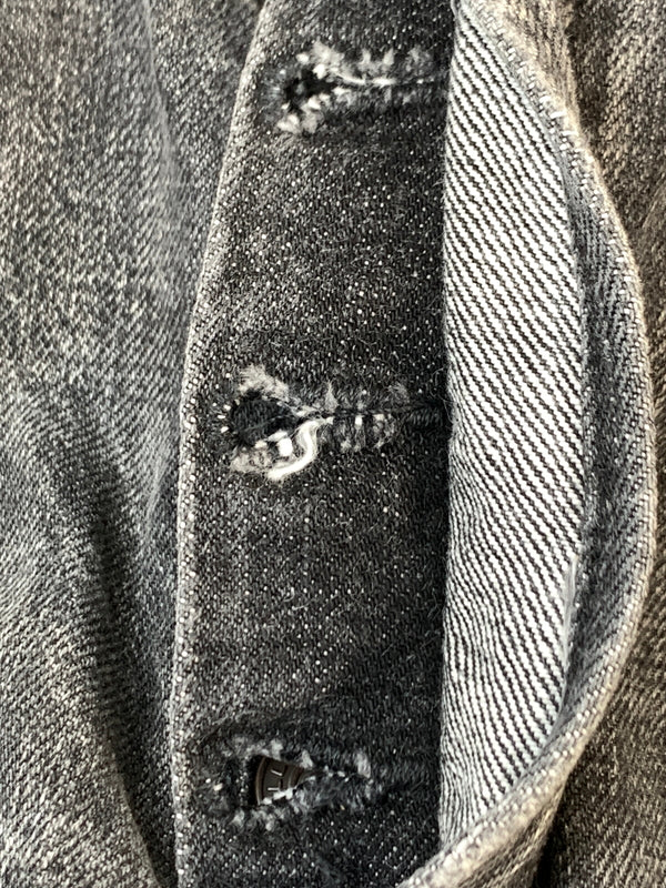 【中古品】【メンズ】 FULLCOUNT フルカウント DENIM PANTS デニムパンツ 1101BK ジーパン ボトムス 145-260804-hu-28-min サイズ：32 カラー：ブラックインディゴ 万代Net店