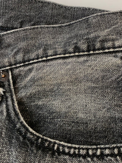 【中古品】【メンズ】 FULLCOUNT フルカウント DENIM PANTS デニムパンツ 1101BK ジーパン ボトムス 145-260804-hu-28-min サイズ：32 カラー：ブラックインディゴ 万代Net店
