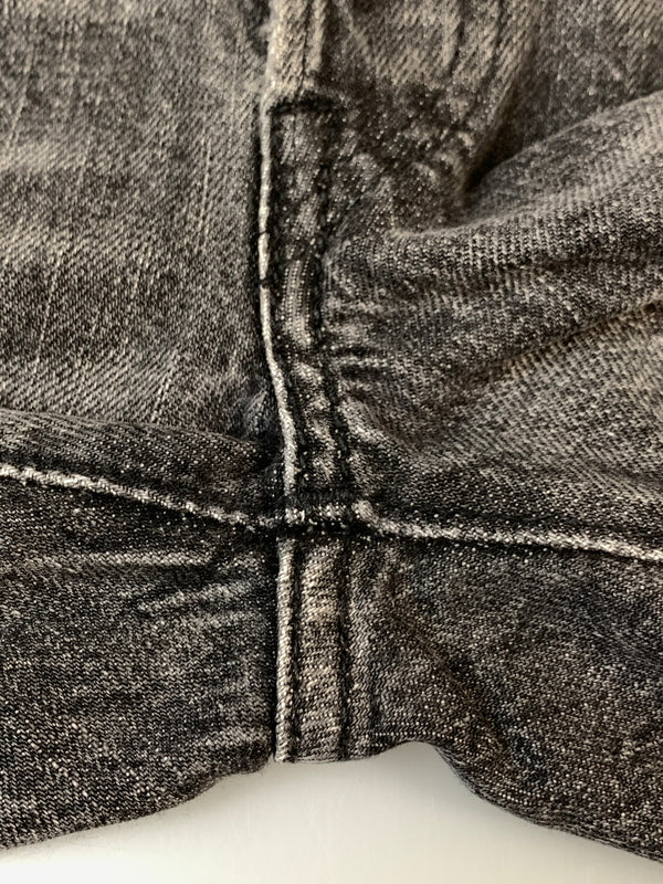 【中古品】【メンズ】 FULLCOUNT フルカウント DENIM PANTS デニムパンツ 1101BK ジーパン ボトムス 145-260804-hu-28-min サイズ：32 カラー：ブラックインディゴ 万代Net店