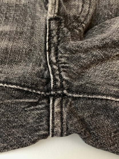 【中古品】【メンズ】 FULLCOUNT フルカウント DENIM PANTS デニムパンツ 1101BK ジーパン ボトムス 145-260804-hu-28-min サイズ：32 カラー：ブラックインディゴ 万代Net店