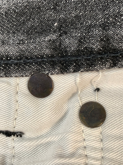 【中古品】【メンズ】 FULLCOUNT フルカウント DENIM PANTS デニムパンツ 1101BK ジーパン ボトムス 145-260804-hu-28-min サイズ：32 カラー：ブラックインディゴ 万代Net店