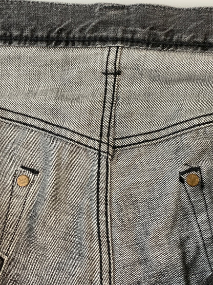 【中古品】【メンズ】 FULLCOUNT フルカウント DENIM PANTS デニムパンツ 1101BK ジーパン ボトムス 145-260804-hu-28-min サイズ：32 カラー：ブラックインディゴ 万代Net店