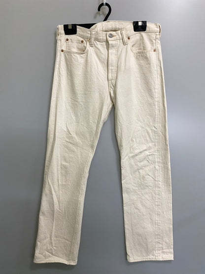 【中古品】【メンズ】 FULLCOUNT フルカウント SLIM STRAIGHT ECRU SELVEDGE DENIM 1108EC スリム ストレート エクリュ セルビッチ デニム パンツ ボトムス 156-260804-yn-04-min サイズ：W33 L34 カラー：ホワイト 万代Net店