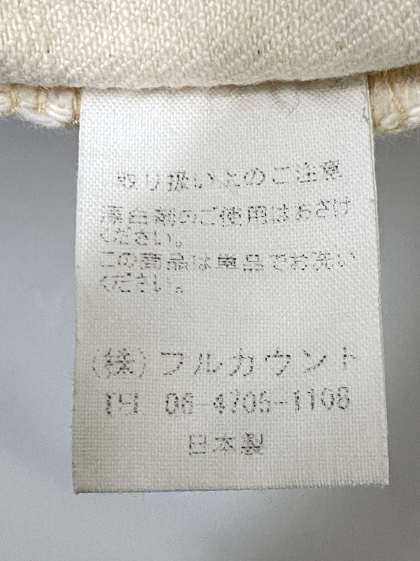 【中古品】【メンズ】 FULLCOUNT フルカウント SLIM STRAIGHT ECRU SELVEDGE DENIM 1108EC スリム ストレート エクリュ セルビッチ デニム パンツ ボトムス 156-260804-yn-04-min サイズ：W33 L34 カラー：ホワイト 万代Net店