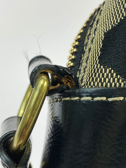 【中古品】【レディース】 COACH コーチ 10128 シグネチャー ショルダーバッグ 180-260805-zi-32-min カラー：ブラック/ベージュ 万代Net店