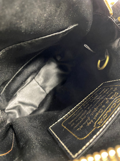 【中古品】【レディース】 COACH コーチ 10128 シグネチャー ショルダーバッグ 180-260805-zi-32-min カラー：ブラック/ベージュ 万代Net店