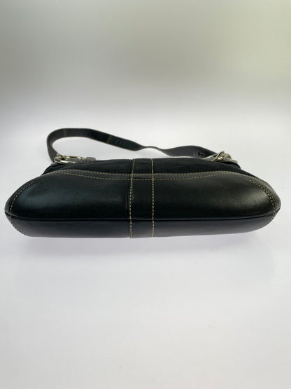 【中古品】【レディース】 COACH コーチ 3574 シグネチャー ショルダーバッグ 180-260805-zi-33-min カラー：ブラック 万代Net店