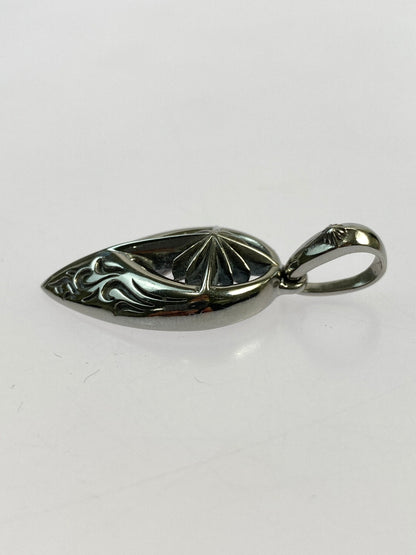 【中古品】【メンズ/レディース】 SAAD サード 太陽神 ステンレスネックレス SUS316L ペンダント アクセサリー サンシンボル 191-260809-em-24-min カラー：シルバー 万代Net店