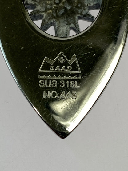 【中古品】【メンズ/レディース】 SAAD サード 太陽神 ステンレスネックレス SUS316L ペンダント アクセサリー サンシンボル 191-260809-em-24-min カラー：シルバー 万代Net店