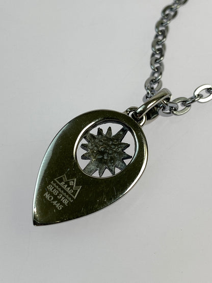 【中古品】【メンズ/レディース】 SAAD サード 太陽神 ステンレスネックレス SUS316L ペンダント アクセサリー サンシンボル 191-260809-em-24-min カラー：シルバー 万代Net店