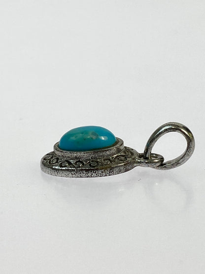 【中古品】【メンズ】 SAAD サード PENDANT TOP SV925 ターコイズ ペンダントトップ アクセサリー 191-260806-yn-13-min カラー：シルバー/ターコイズ 万代Net店