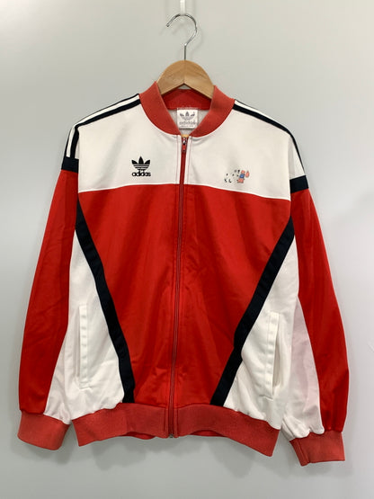 【中古品】【メンズ】 ADIDAS アディダス 86'S U.S. OLYMPIC FESTIVAL TRACK JACKET 86年 オリンピック フェスティバル トラック ジャケット ジャージ 上着 146-260804-hu-36-min サイズ：L カラー：レッド/ホワイト/ブラック 万代Net店