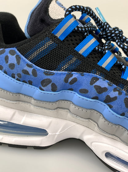 【中古品】【メンズ】 NIKE ナイキ AIR MAX 95 BIG BUBBLE SPELMAN II7275-001 エア マックス 95 ビッグバブル スペルマン スニーカー 靴 160-260804-yn-24-min サイズ：30.0cm US12 カラー：ブラック/ブルー/グレー 万代Net店