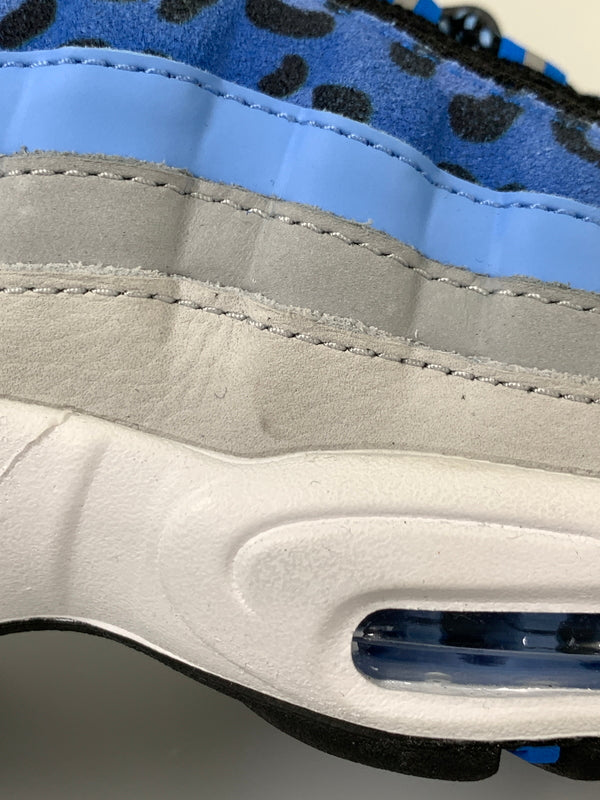 【中古品】【メンズ】 NIKE ナイキ AIR MAX 95 BIG BUBBLE SPELMAN II7275-001 エア マックス 95 ビッグバブル スペルマン スニーカー 靴 160-260804-yn-24-min サイズ：30.0cm US12 カラー：ブラック/ブルー/グレー 万代Net店
