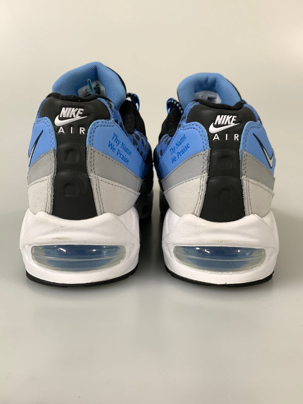 【中古品】【メンズ】 NIKE ナイキ AIR MAX 95 BIG BUBBLE SPELMAN II7275-001 エア マックス 95 ビッグバブル スペルマン スニーカー 靴 160-260804-yn-24-min サイズ：30.0cm US12 カラー：ブラック/ブルー/グレー 万代Net店
