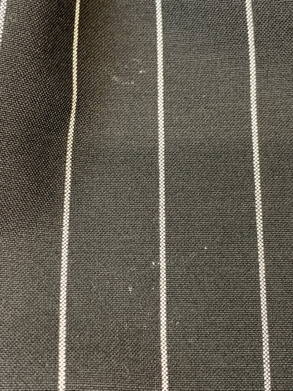 【中古品】【メンズ】 WACKO MARIA×DORMEUIL ワコマリア ドーメル PLEATED TROUSERS TYPE-2 プリーテッド トラウザーズ タイプ ツー WMGP-WMP-TR03 ボトムス パンツ スラックス 153-260804-hu-27-min サイズ：XL カラー：ブラック（ストライプ） 万代Net店