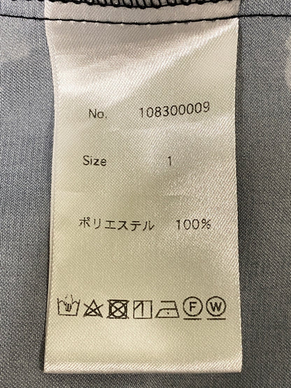 【中古品】【メンズ】 STUDIOS ステュディオス DARK FLOWER BIG SILHOUETTE SHIRT 108300009 ダークフラワービッグシルエットシャツ 長袖シャツ トップス 140-260804-yn-05-min サイズ：1 カラー：ブラック 万代Net店