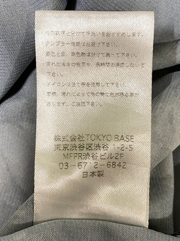 【中古品】【メンズ】 STUDIOS ステュディオス DARK FLOWER BIG SILHOUETTE SHIRT 108300009 ダークフラワービッグシルエットシャツ 長袖シャツ トップス 140-260804-yn-05-min サイズ：1 カラー：ブラック 万代Net店