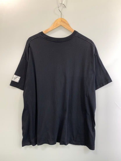 【中古品】【メンズ】 RAF SIMONS ラフシモンズ 22SS OVERSIZED T-SHIRT SREAPERS オーバーサイズド ティーシャツ スリーパーズ 221-W118-19001 半袖 Ｔシャツ ショートスリーブ 140-260804-hu-26-min サイズ：L カラー：ブラック 万代Net店