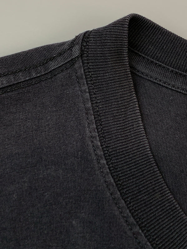 【中古品】【メンズ】 RAF SIMONS ラフシモンズ 22SS OVERSIZED T-SHIRT SREAPERS オーバーサイズド ティーシャツ スリーパーズ 221-W118-19001 半袖 Ｔシャツ ショートスリーブ 140-260804-hu-26-min サイズ：L カラー：ブラック 万代Net店