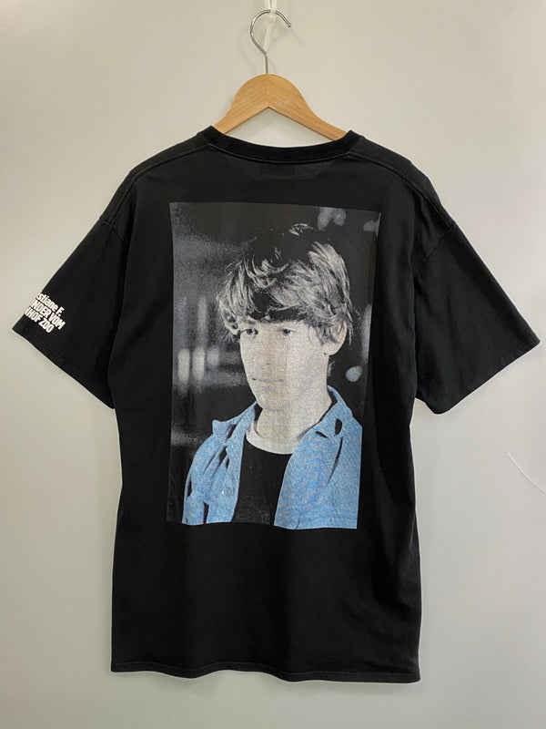 【中古品】【メンズ】 RAF SIMONS ラフシモンズ 18AW CHRISTIANE F T-SHIRT クリスチーネ エフ ティーシャツ 182.124C 半袖 Tシャツシャツ ショートスリーブ 140-260804-hu-06-min サイズ：S カラー：ブラック 万代Net店