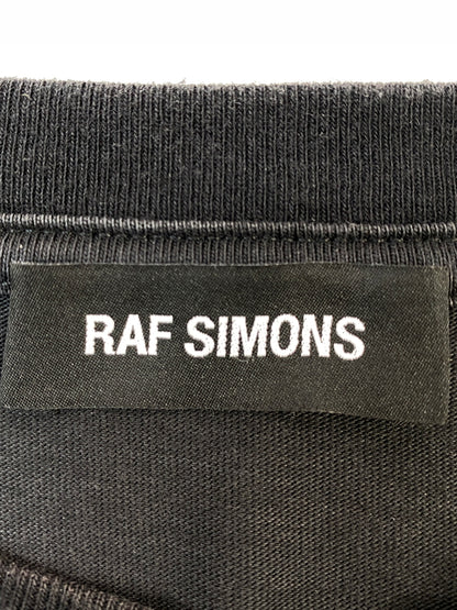 【中古品】【メンズ】 RAF SIMONS ラフシモンズ 18AW CHRISTIANE F T-SHIRT クリスチーネ エフ ティーシャツ 182.124C 半袖 Tシャツシャツ ショートスリーブ 140-260804-hu-06-min サイズ：S カラー：ブラック 万代Net店