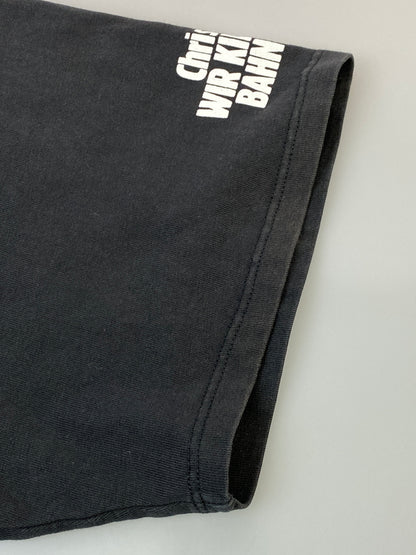 【中古品】【メンズ】 RAF SIMONS ラフシモンズ 18AW CHRISTIANE F T-SHIRT クリスチーネ エフ ティーシャツ 182.124C 半袖 Tシャツシャツ ショートスリーブ 140-260804-hu-06-min サイズ：S カラー：ブラック 万代Net店