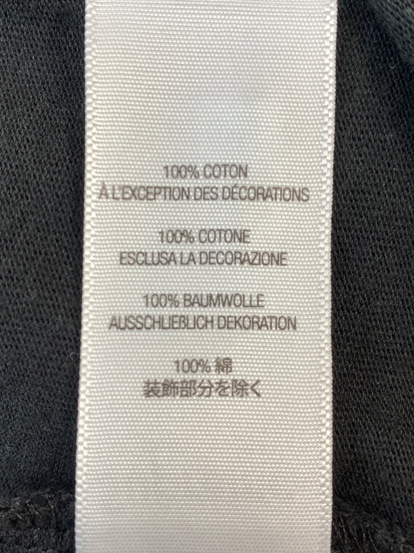 【中古品】【メンズ】 SUPREME シュプリーム RAISED SCRIPT S S TOP レイズド スクリプト ショートスリーブ トップ 半袖 ティーシャツ Ｔシャツ 149-260804-hu-09-min サイズ：L カラー：ブラック 万代Net店